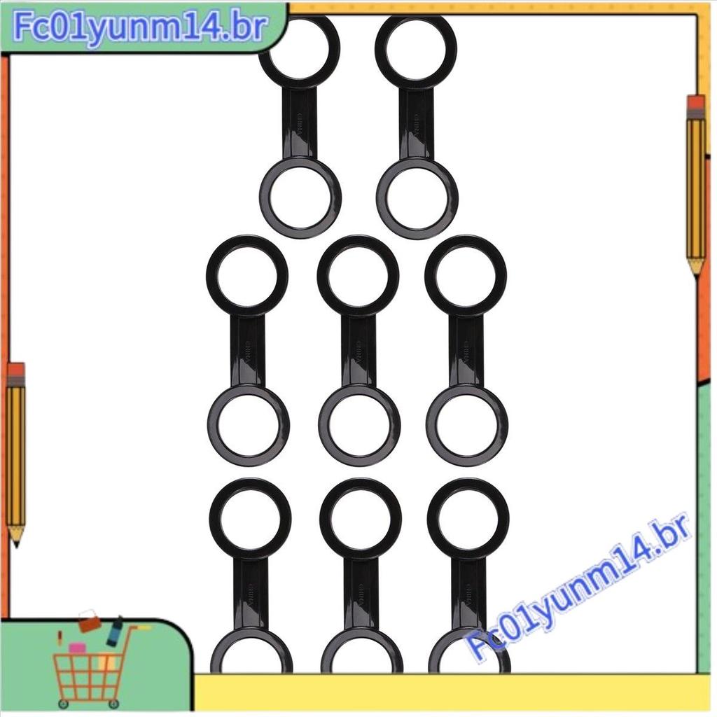 8 Peças Mergulho Snorkeling Silicone Máscara De Snorkel Cinta Keeper Titular Clipes Retentor Acessório Engrenagem Peça R