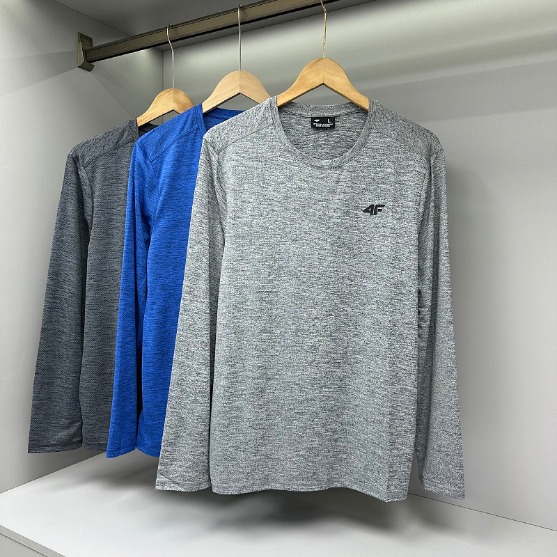 Pedido de comércio exterior ~ profissional lazer ao ar livre esportes camiseta masculina leve de secagem rápida respiráv
