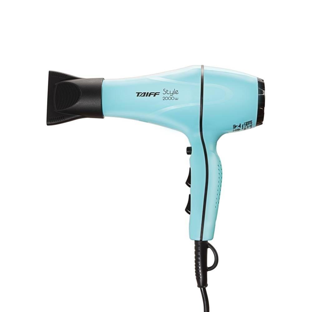 Imagem Secador Taiff Style Motor AC 2000W 5 Temperaturas Ar Frio Grade Removível Azul Tiffany