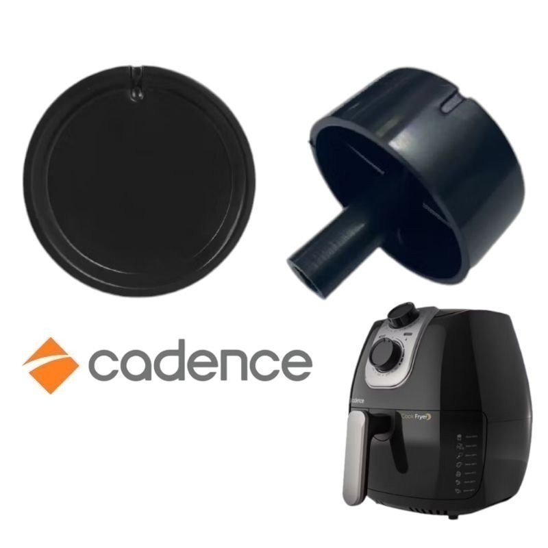 Botão Air Fryer Cadence Timer Temperatura FRT550 FRT555 FRT600 Cano Longo Fritadeira Compatível Envio Hoje