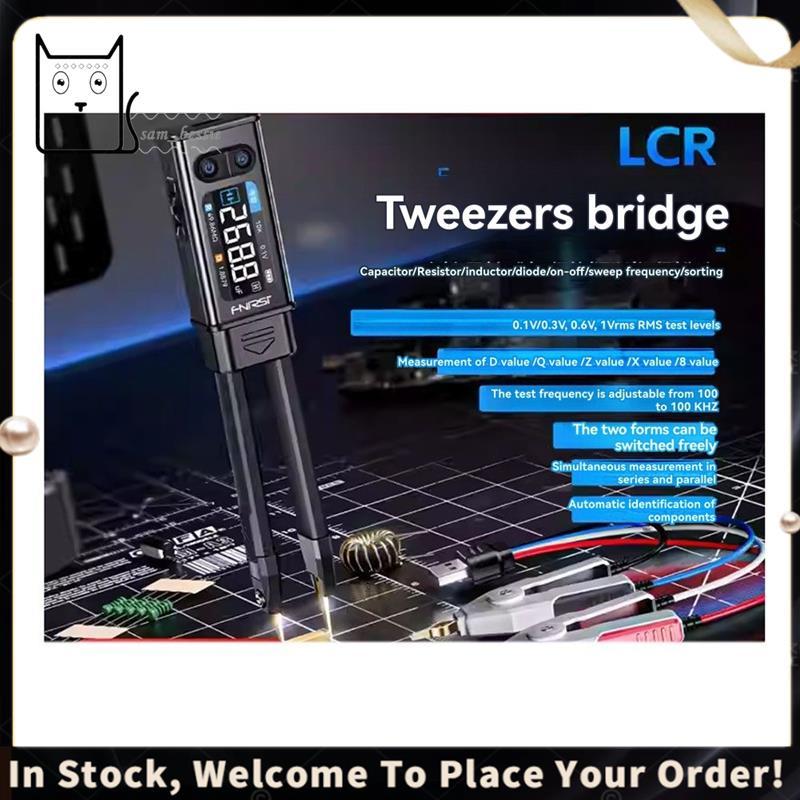 - ST2 Testador De Pinça De Ponte Digital Para Ferramentas De Teste De Componentes SMD Detecção De Diodo De Continuidade 