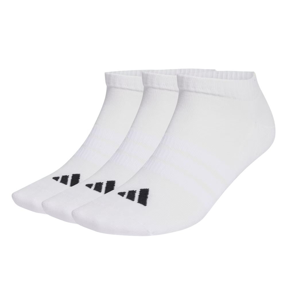 Meia Adidas Essentilas Cano Baixo 3 Pares