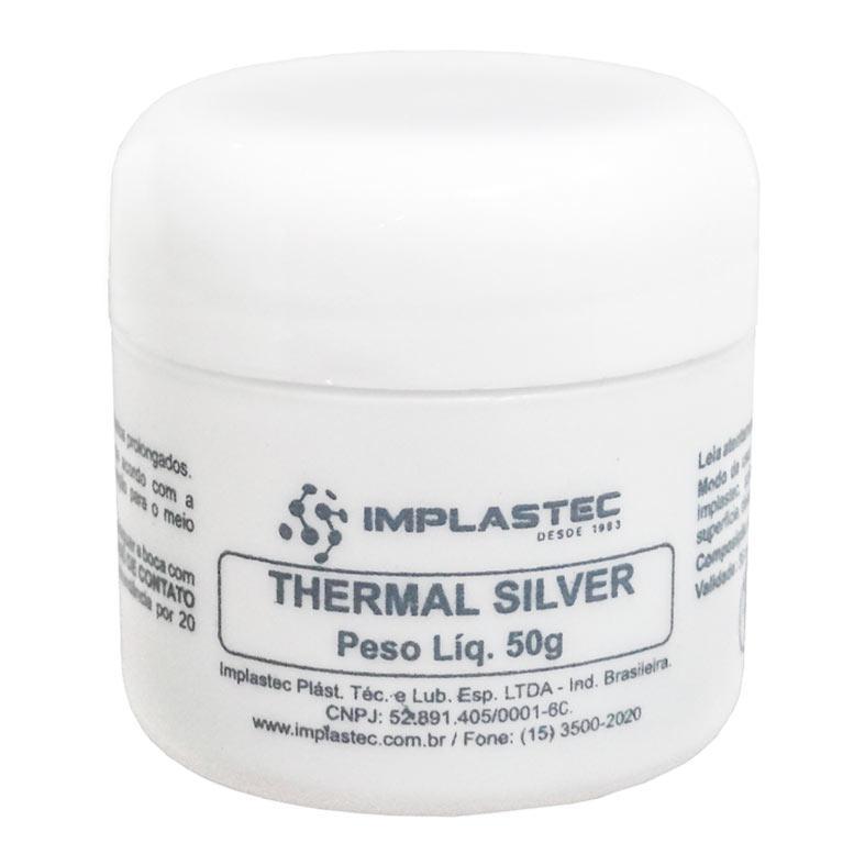 Pasta Termica Implastec Thermal Silver, 50g, PATS508CX