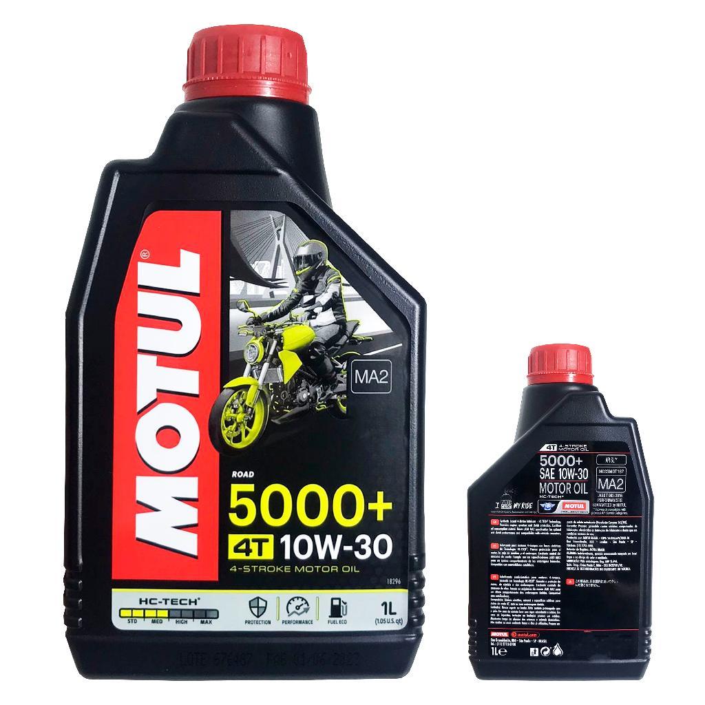 Oleo Motul 10w30 Linha 5000 Semi-Sintético 4T