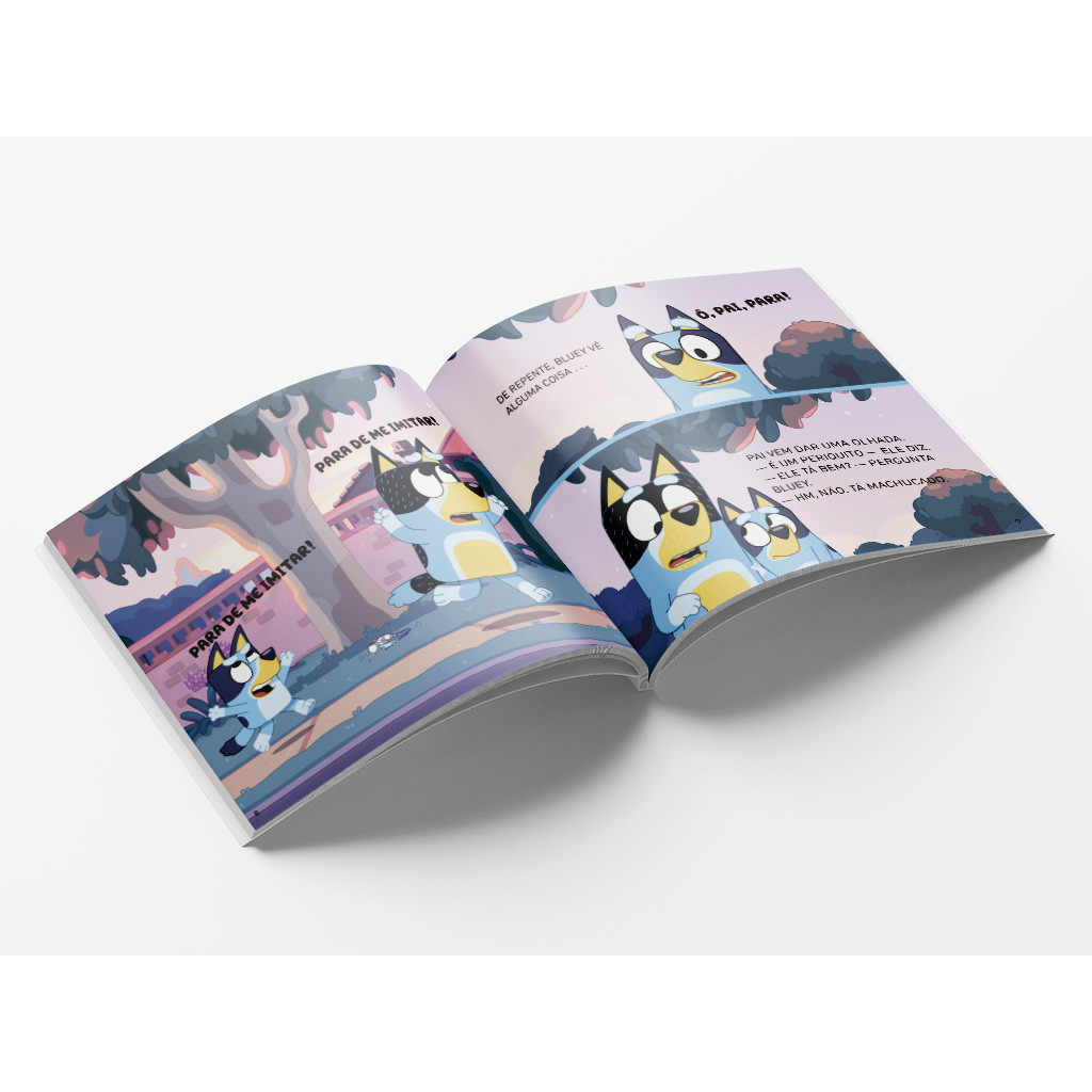 Bluey Livro de História - Imitadora · foto 2