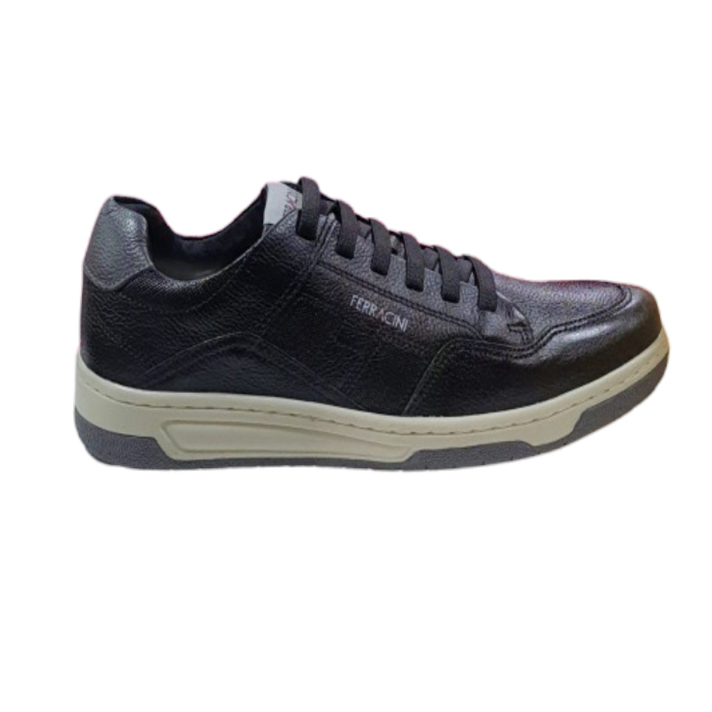 Sapatênis Casual Ferracini Vox-8064-617A-Masculino-Preto