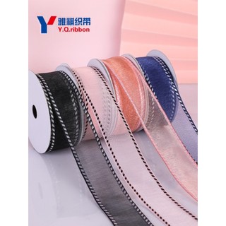 25-27mm bolo arco fita Taiwan Manny fio Jumper borda neve gaze fita presente fita de náilon frete grátis