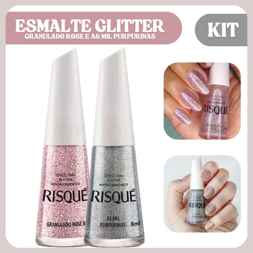 Esmaltes Risque com Glitter: Onde Comprar | BuscaProdutos