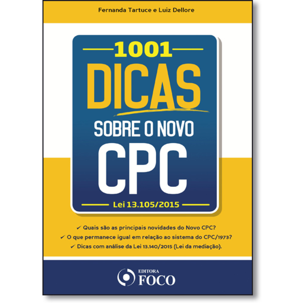 1001 Dicas Sobre o Novo Cpc - Lei 13.105