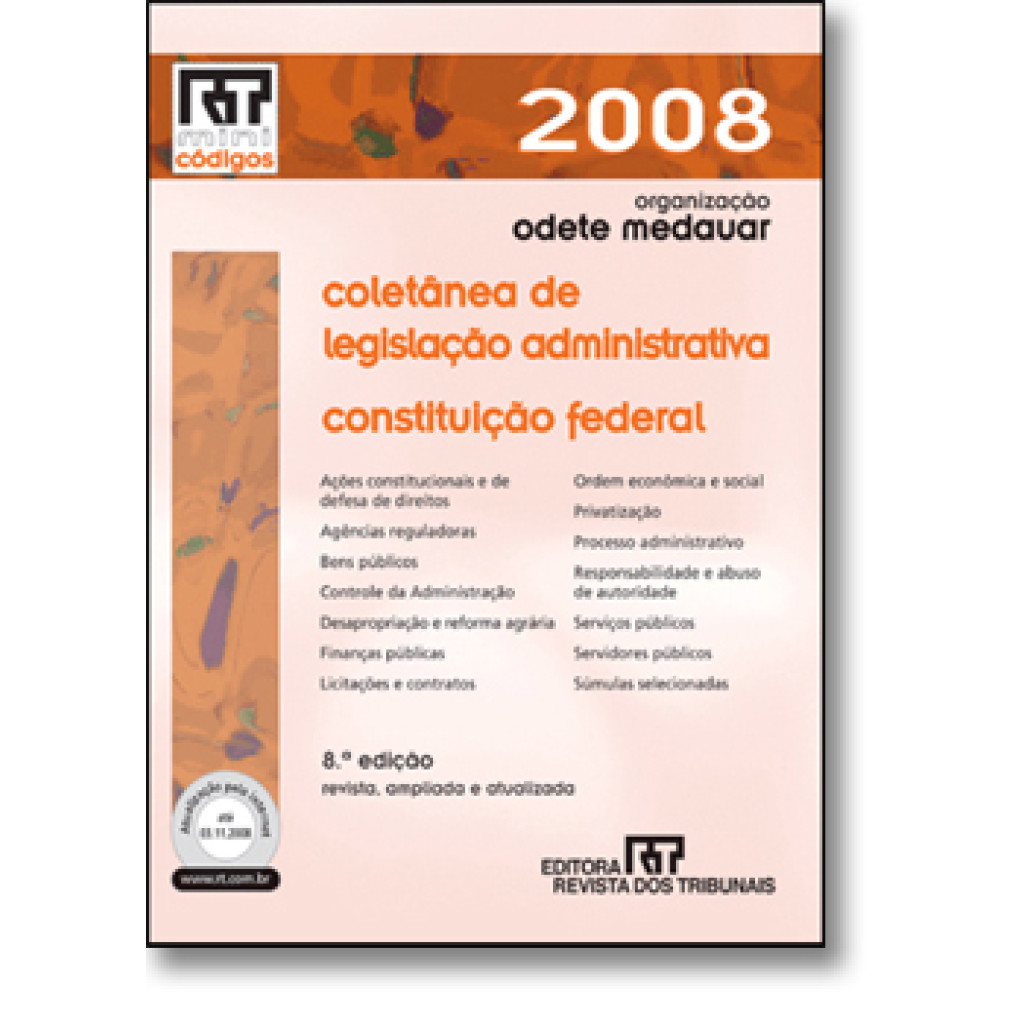 Mini Coletânea de Legislação Administrativa e Constituição Federal