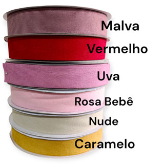 Fita Veludo Cotelê 38 mm Dupla Face com Cetim – Laços Artesanais, Acessórios & Decoração Elegante em Oferta na Shopee