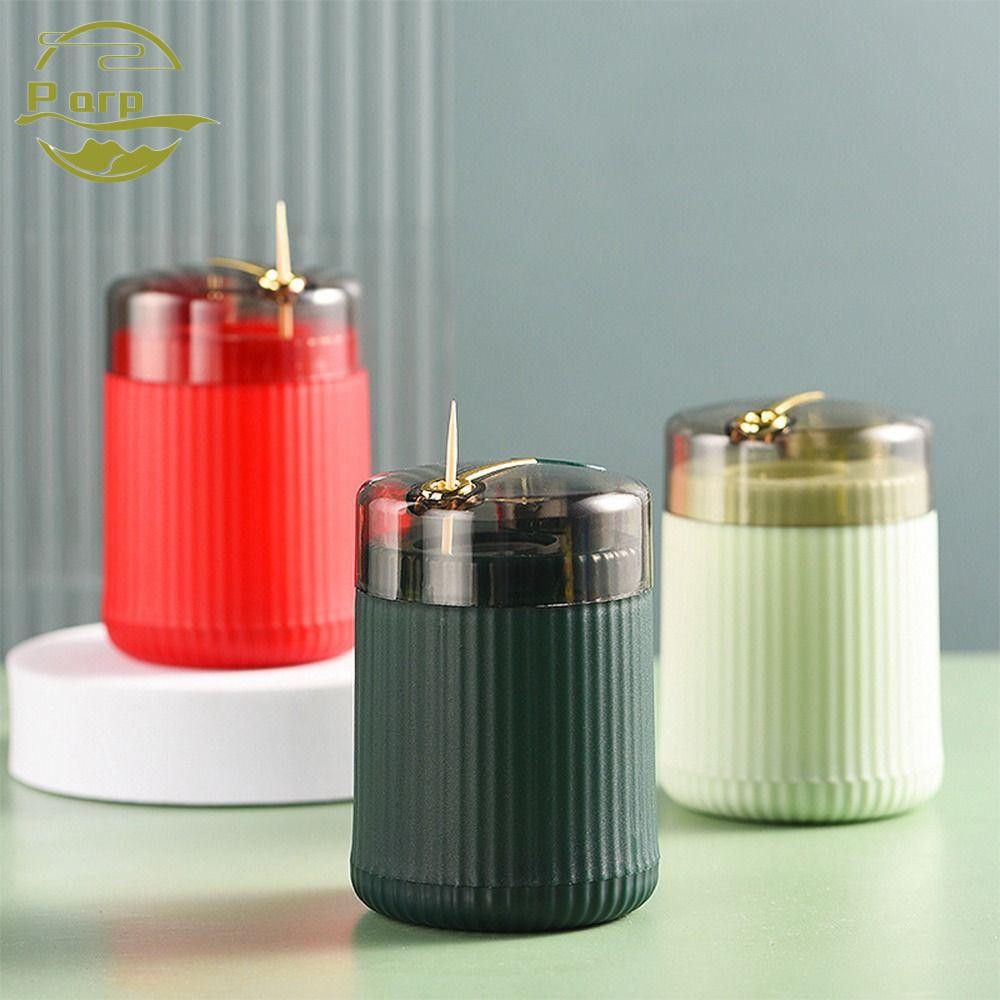 Caixa De Palito PARPERTY1 , Dispensador Automático Redondo Pop-up , Balde De Plástico Durável