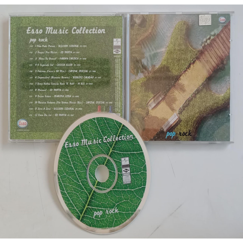 CD VÁRIOS ARTISTAS POP ROCK - COLEÇÃO ESSO MUSIC