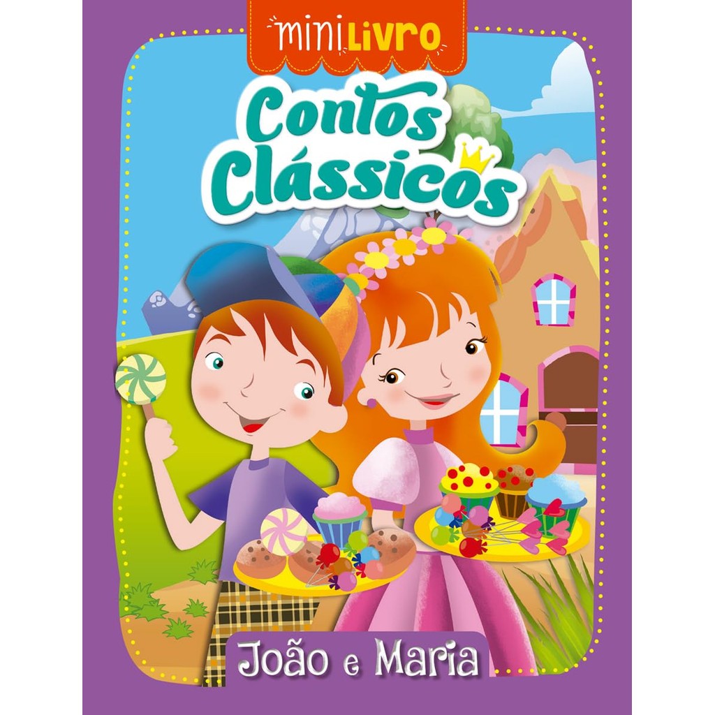 Minilivro Contos clássicos - João e Maria