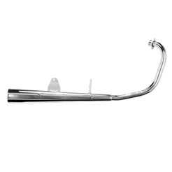 Escapamento ML 1 AbafadorYBR Factor 125 2009 à 2015 Com Suporte Protetor