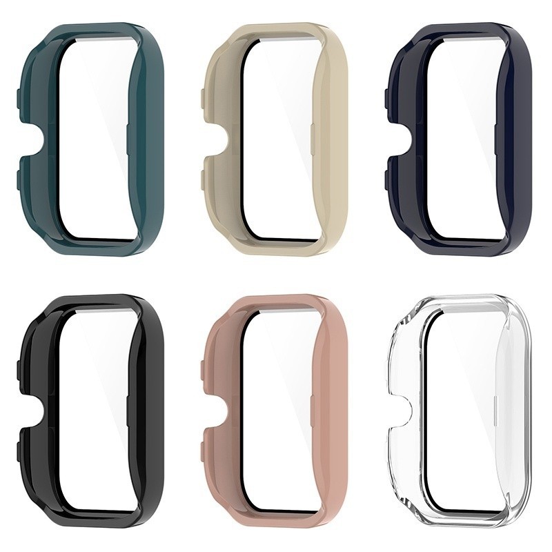 Capa Case Protetora com Vidro Temperado para Amazfit GTS 4 Mini – Case Bumper 360° em Oferta na Shopee