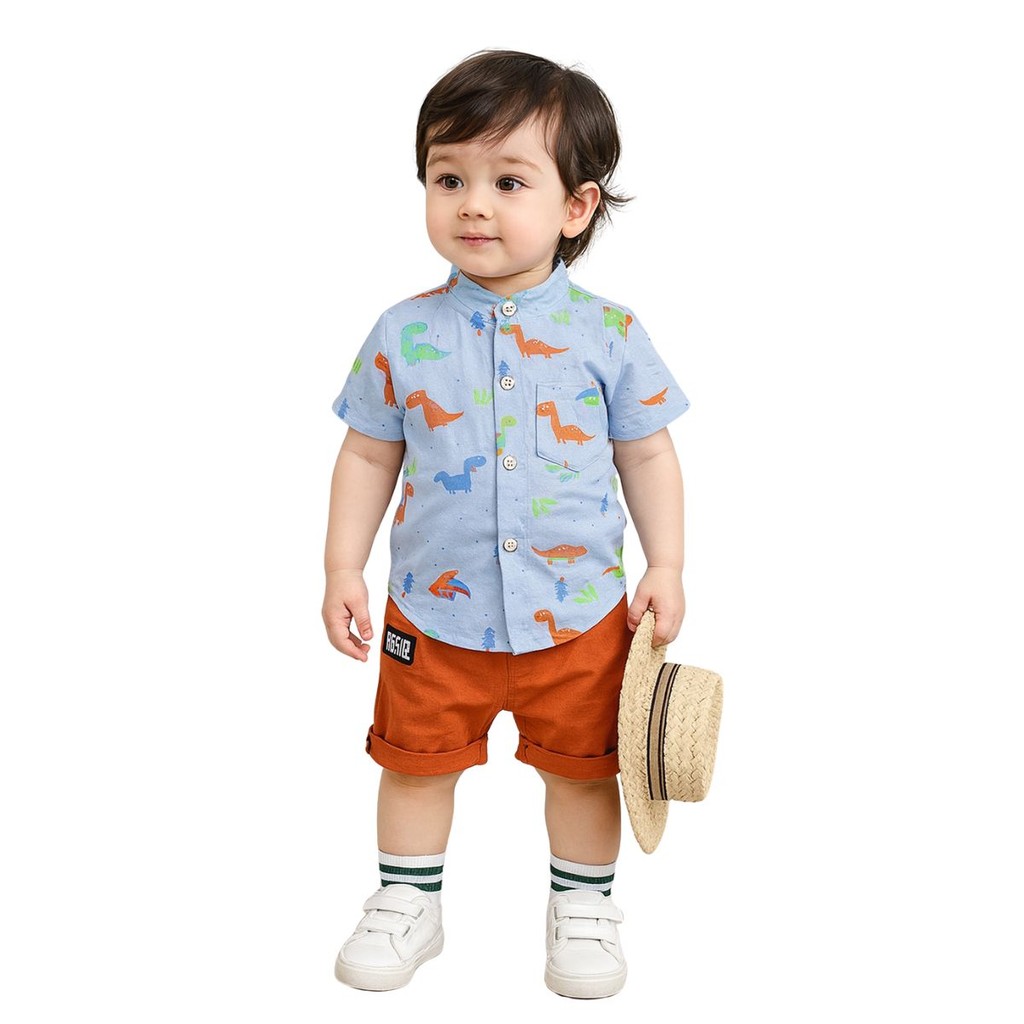 Roupa Mauricinho Conjunto Infantil Temático Menino Floral em Oferta na Shopee
