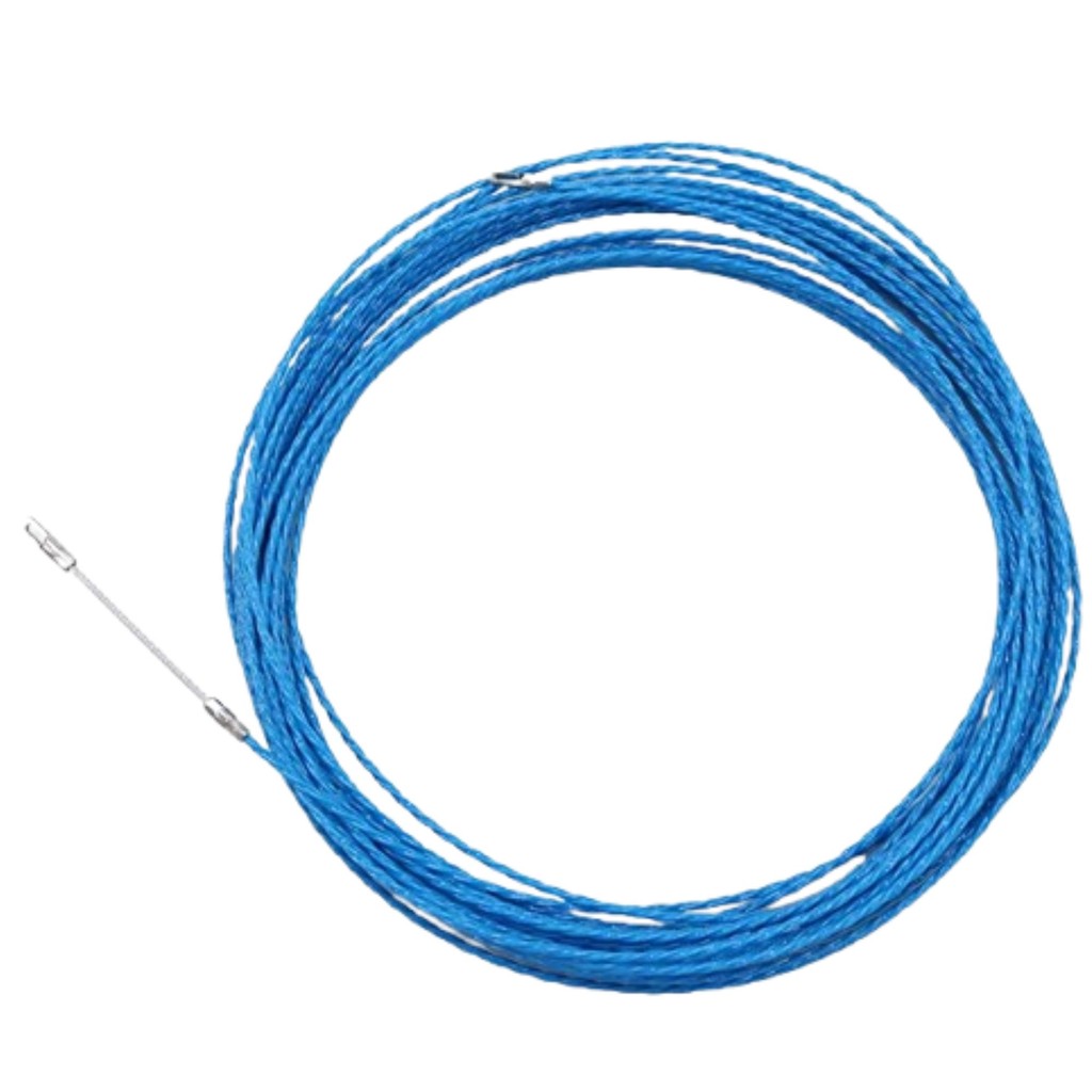 Passa Fio Helicoidal Profissional 20 Metros 150kg Soprano Cabo Guia