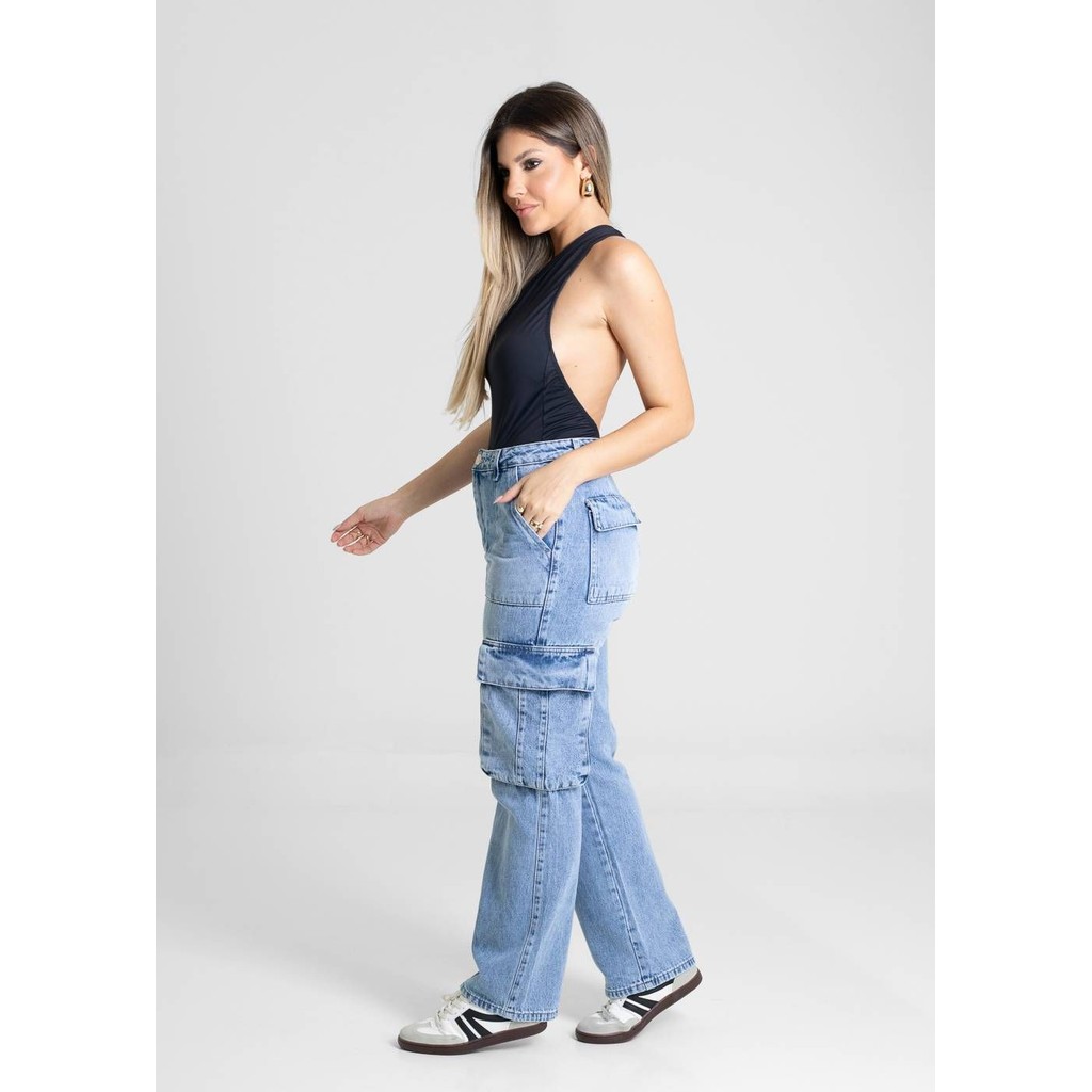 Detalhes do Calça Jeans Sawary Reta Petit - 280511