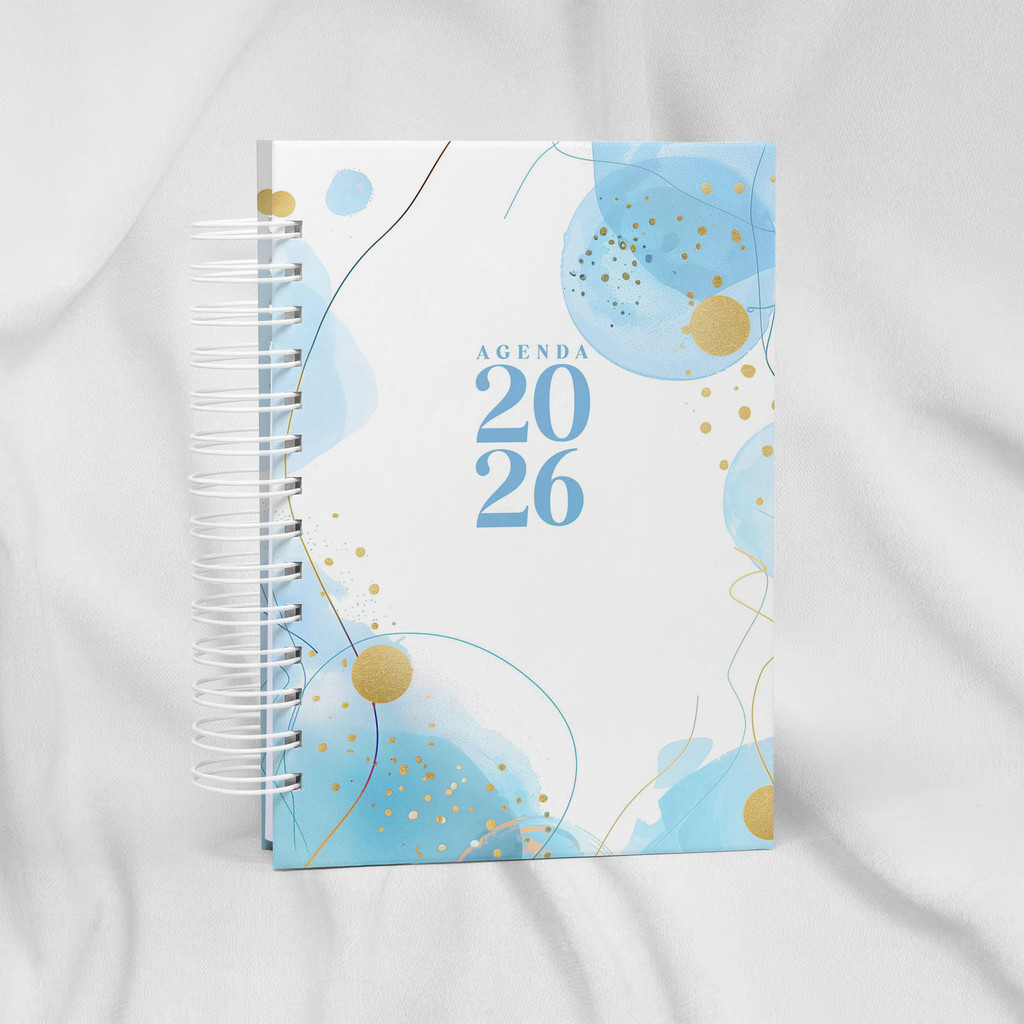 Agenda 2026 Coleção Vagalume 1 Dia ou 2 Dias Por Página Dr Gráfica A-06