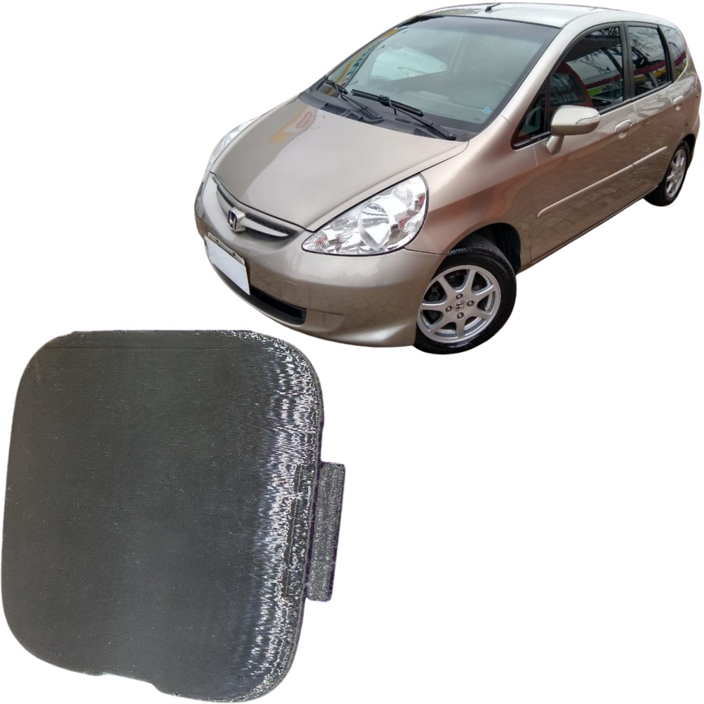 Moldura Tampa Reboque Dianteiro Honda Fit 2003 2004 Até 2008 em Oferta na Shopee