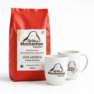 Café Grão das Montanhas Capixabas em Pó 100% Arábica Gourmet Premium em Oferta na Shopee
