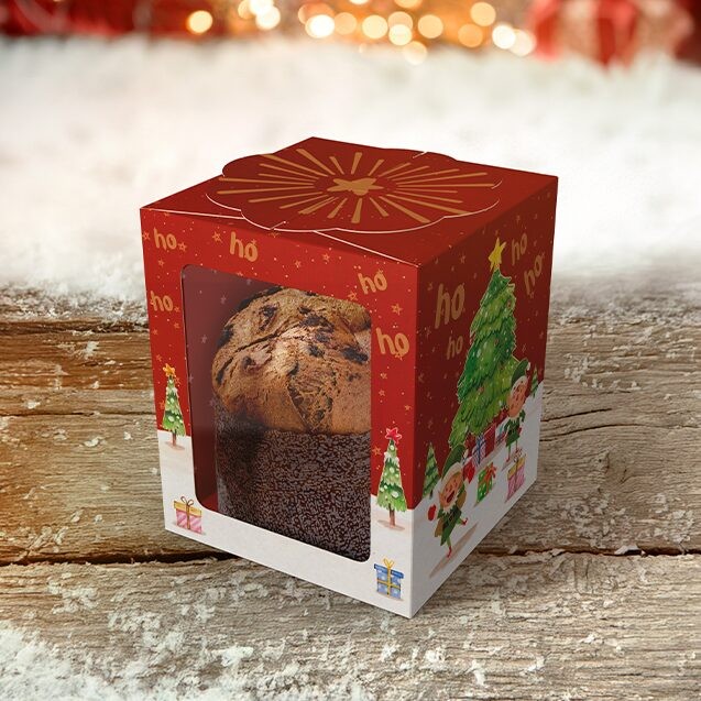 20 CAIXA NATAL PANETONE 250G 10X10X12 5625 (NATAL 2025 IDEIA) (CHOCO)
