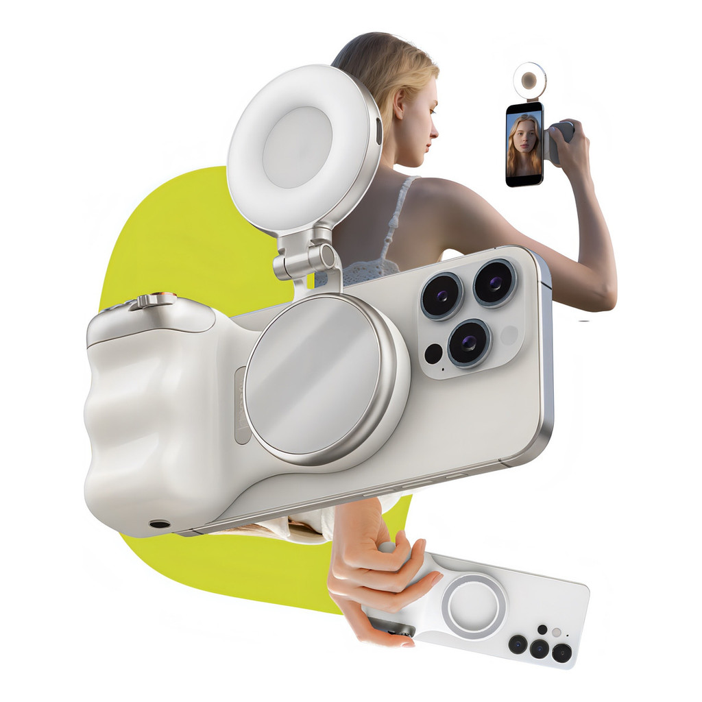 Obturador Suporte Celular Para iPhone Android Magnético Telesin