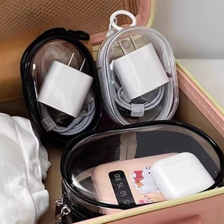 De Carregador Armazenamento De Cabo De Dados Bolsa Organizador Portátil De Fone De Ouvido Externo em Oferta na Shopee