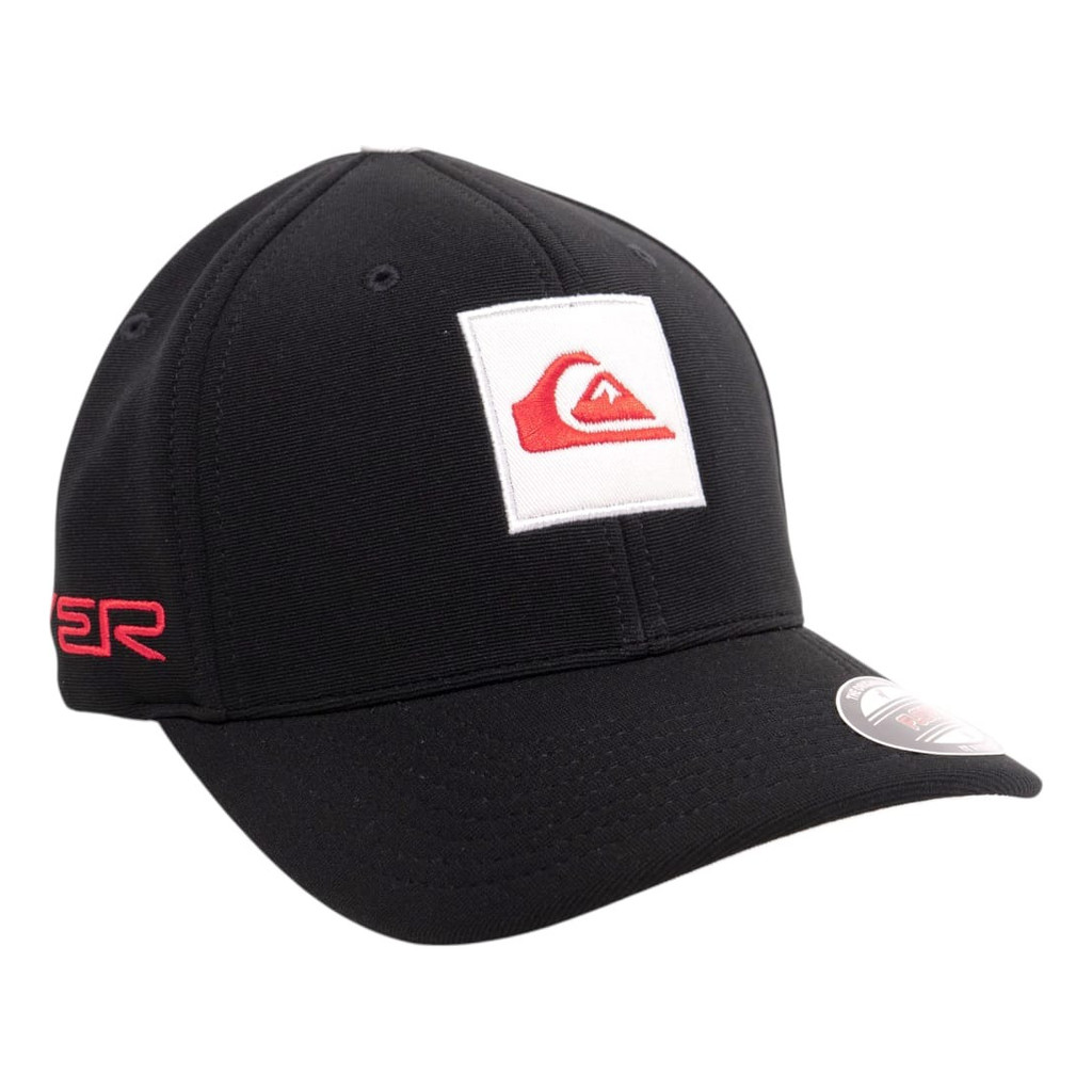 Boné Quiksilver Emb Square Aba Curva Original Flexfit Top