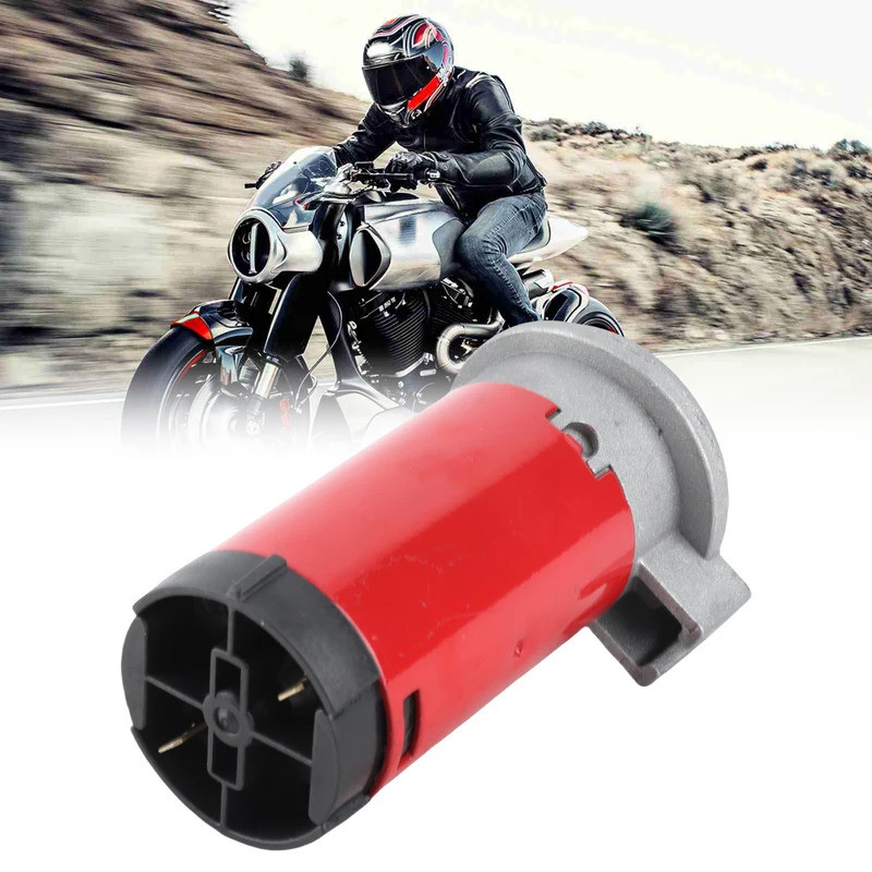Compressor de Buzina a Ar 12V 105‑115db, Compressor de Ar para Buzina Automotiva, Motor para Carros, Caminhões, Barcos,