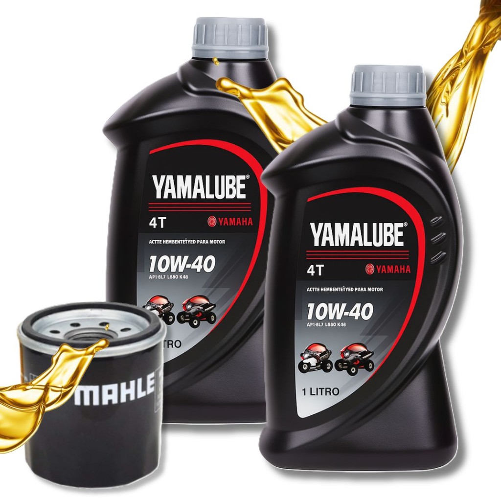 Troca de Óleo Yamalube 10w40 2 Litros + Filtro em Oferta na Shopee