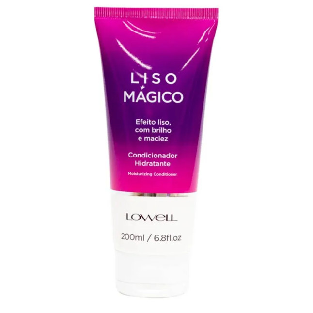 Condicionador Hidratante Lowell Liso Mágico 200ml