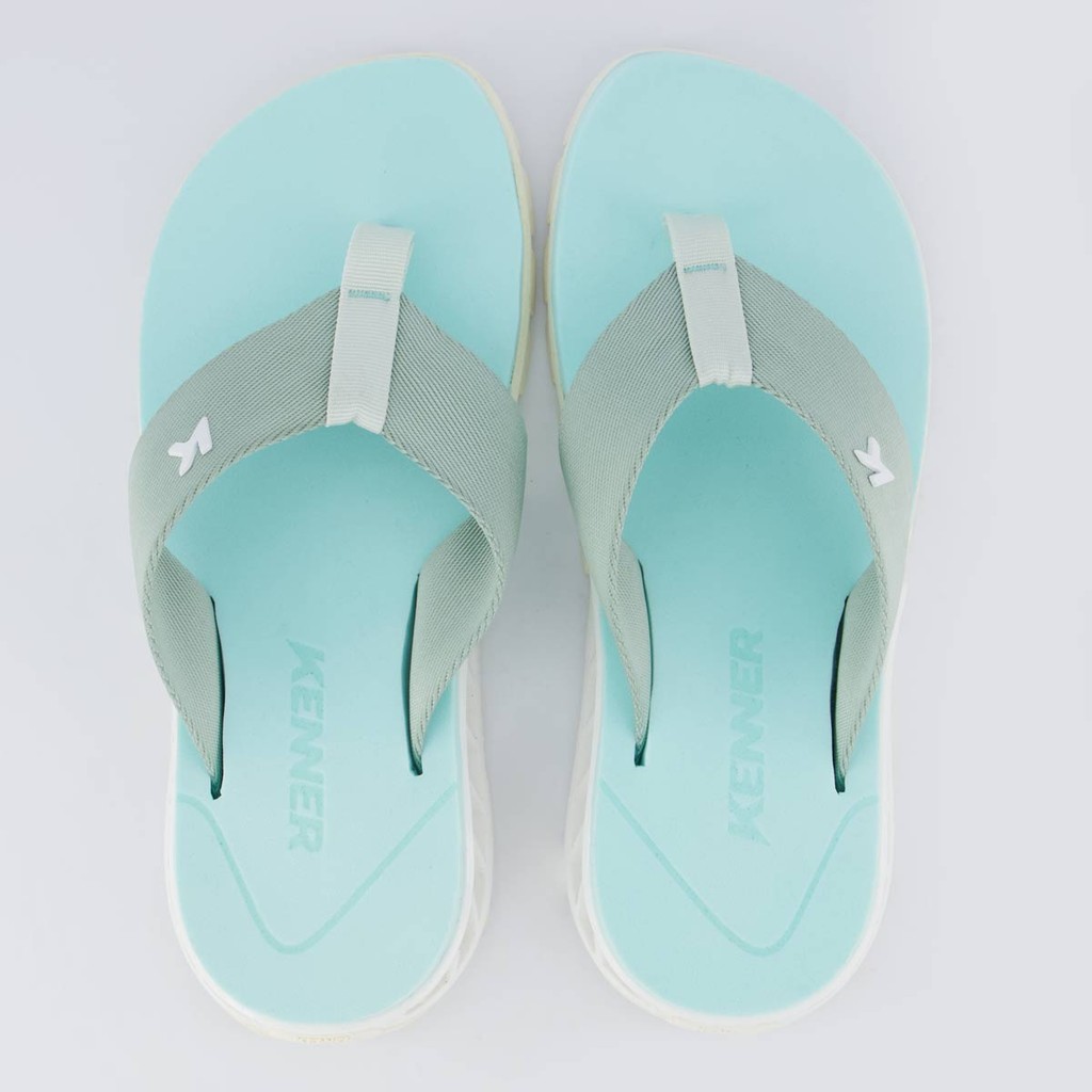 Chinelo Kenner Rakka Azul Claro e Branco em Oferta na Shopee