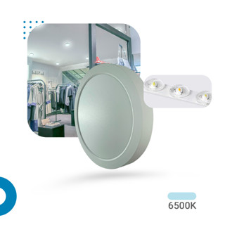 Painel Led Redondo 18w 22 Cm Sobrepor Luminária P/ Teto Palide em Oferta na Shopee