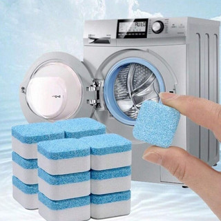 Washing Machine Tablet Cleaner Kit, Solid Effervescent Tablet for Stain Removal