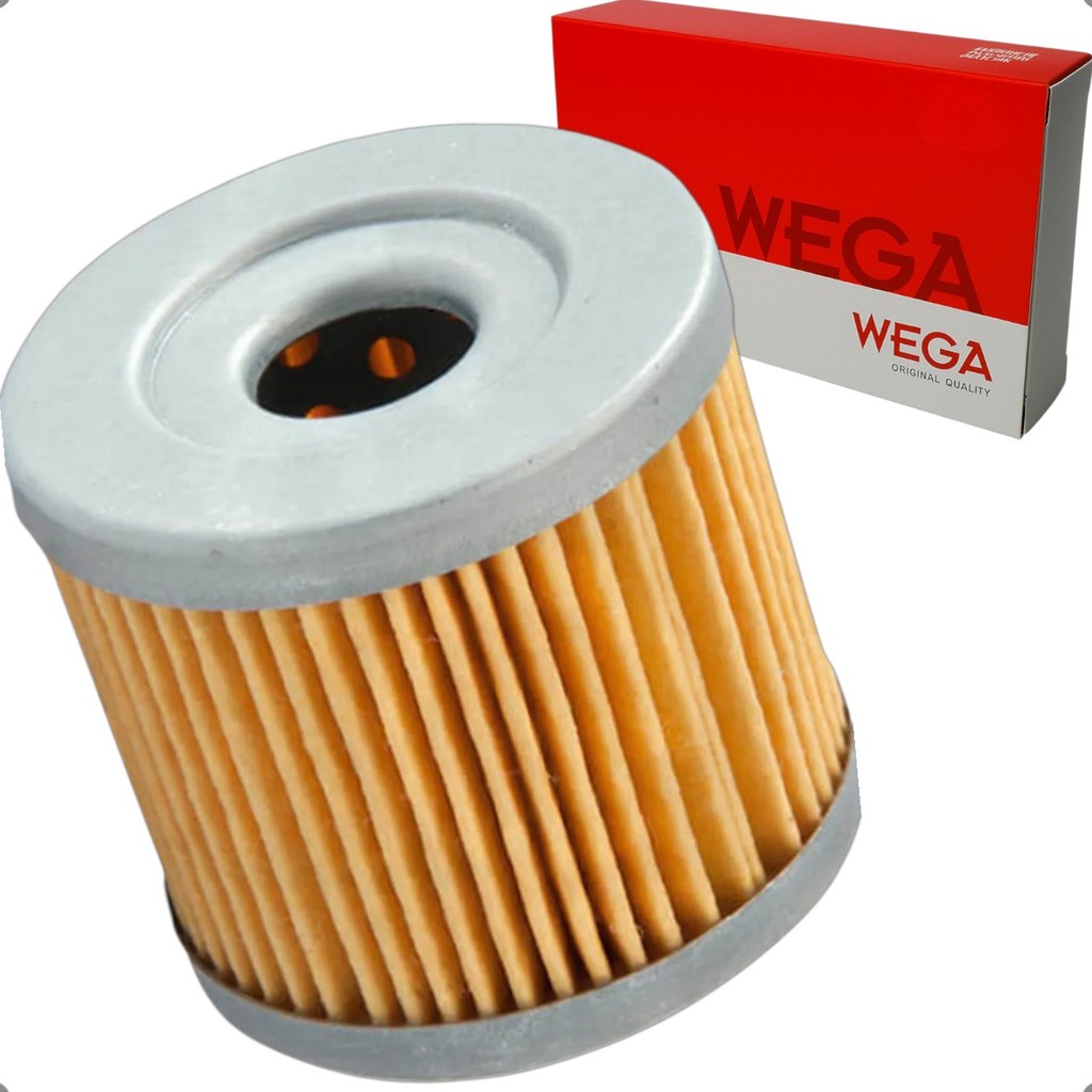 Filtro de Óleo Refil Wega para Suzuki Burgman Intruder Yes Kasinski Comet Mirage Dafra Apache em Oferta na Shopee
