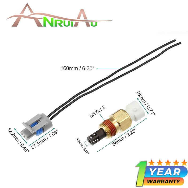 Kit De Sensor De Temperatura Do Ar De Admissão De Resposta Rápida Delphi GM (IAT/MAT/ACT) B60319