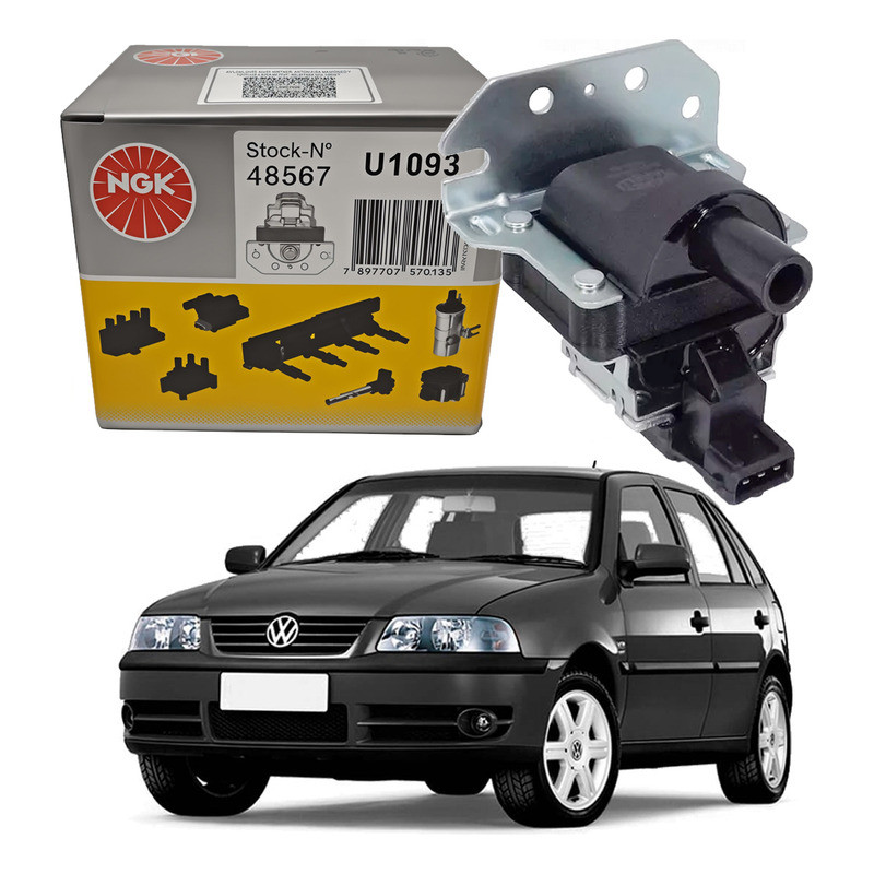 Bobina De Ignição Ngk Gol G3 1.0 16v Aspirado 1999 A 2001 em Oferta na Shopee