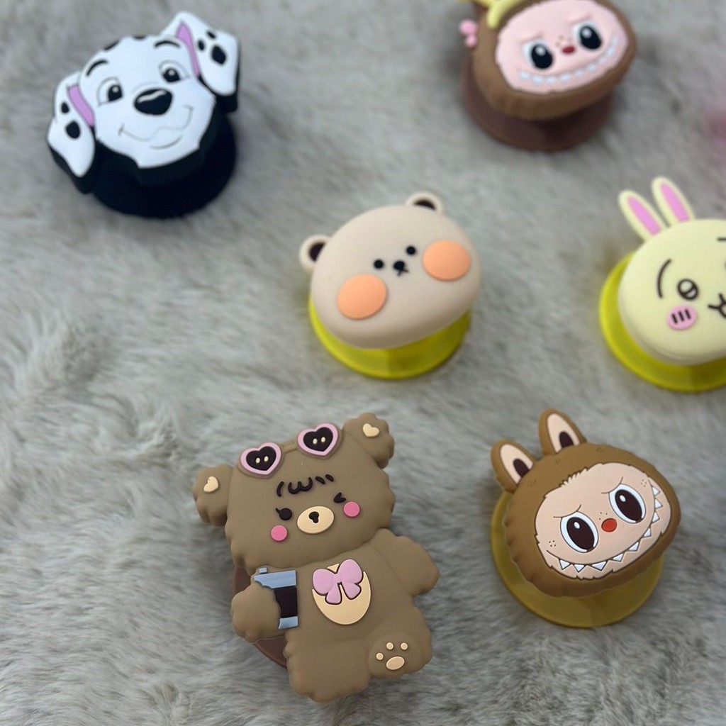 PopSocket 3D Personagem Divertido – Suporte Universal