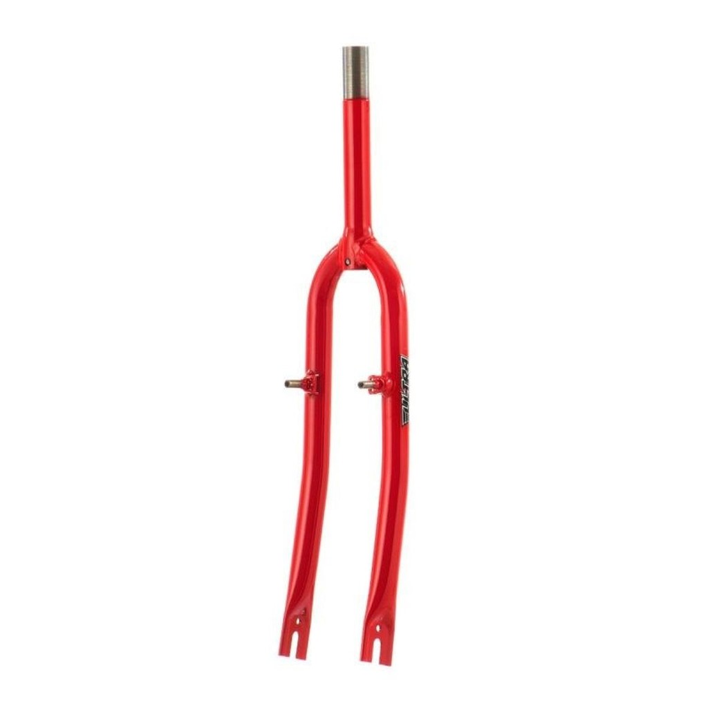 Garfo Bicicleta Aro 24 Rígido Ultra Bike Em Aço Carbono Espiga 21cm