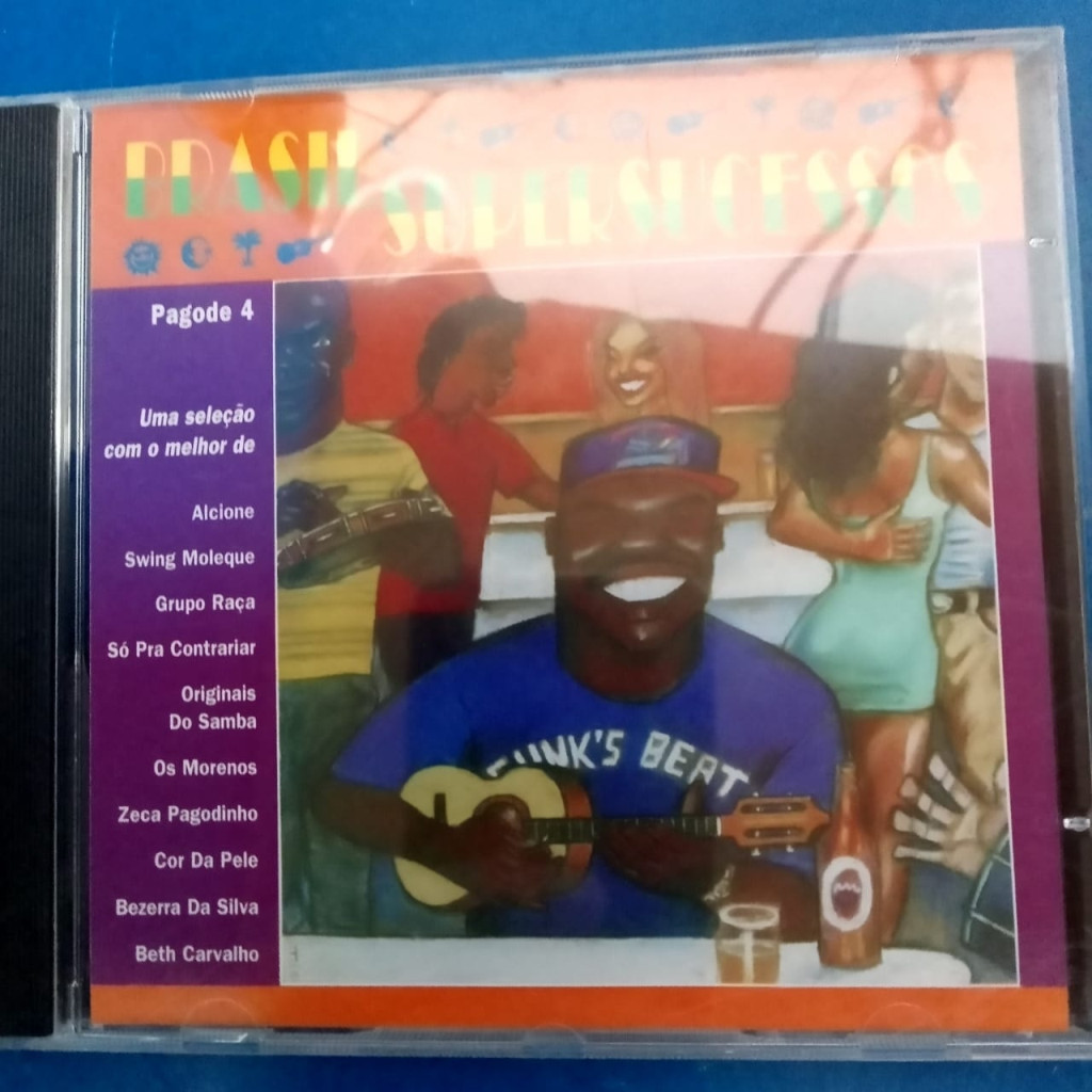 CD PAGODE 4 - VARIOS ARTISTAS BRASIL SUPER SUCESSOS - PAGODE 4
