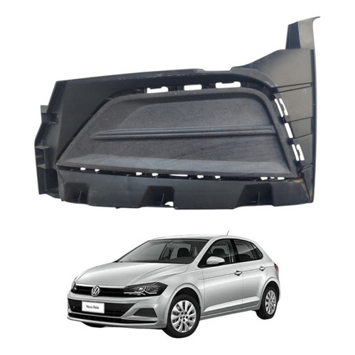 Moldura Esquerda Farol Milha Polo Virtus 2018 A 22 6ea853665 Preto Esquerdo