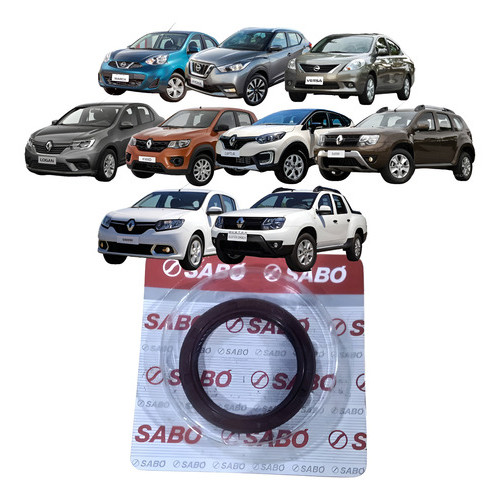 Retentor Virabrequim Kwid Logan Sandero Sabo 05965brgf em Oferta na Shopee