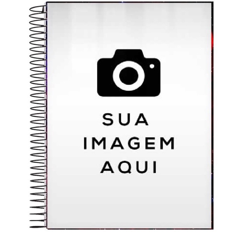 Caderno 1, 10 ou 20 Matérias personalizado com sua imagem ou logo ou imagem que desejar em Oferta na Shopee