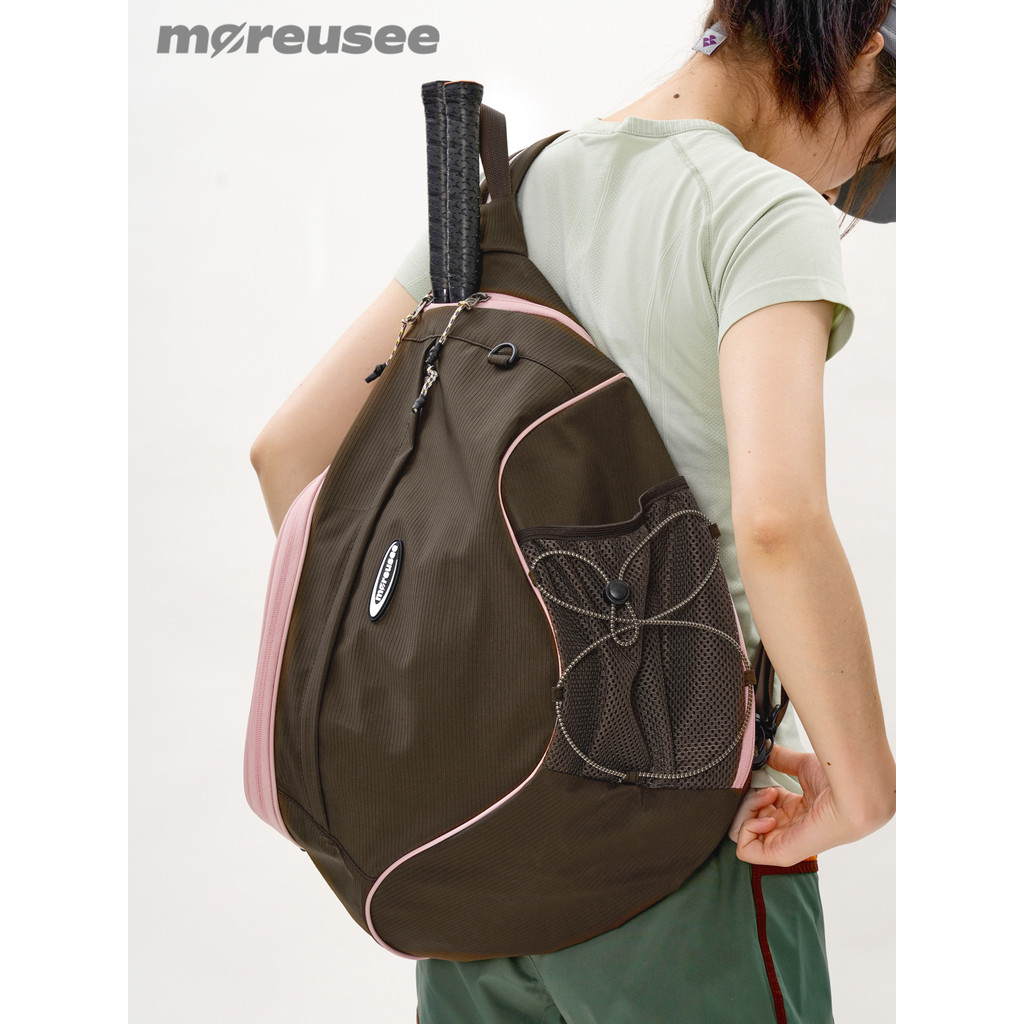 Novo estilo saco de tênis saco de Badminton mochila feminina de alto valor grande capacidade cruz-corpo arco e flecha sa