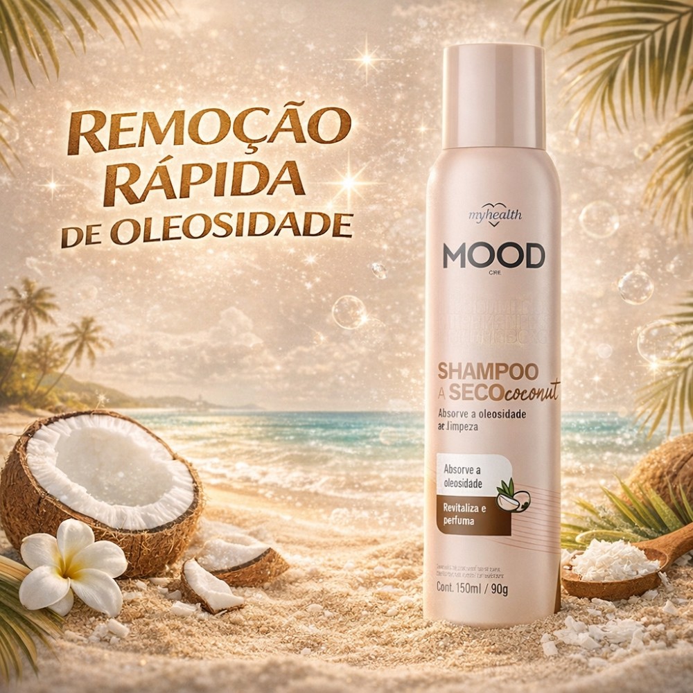 Shampoo A Seco Coconut Mood 150 ML My Health — imagem 2 de 2
