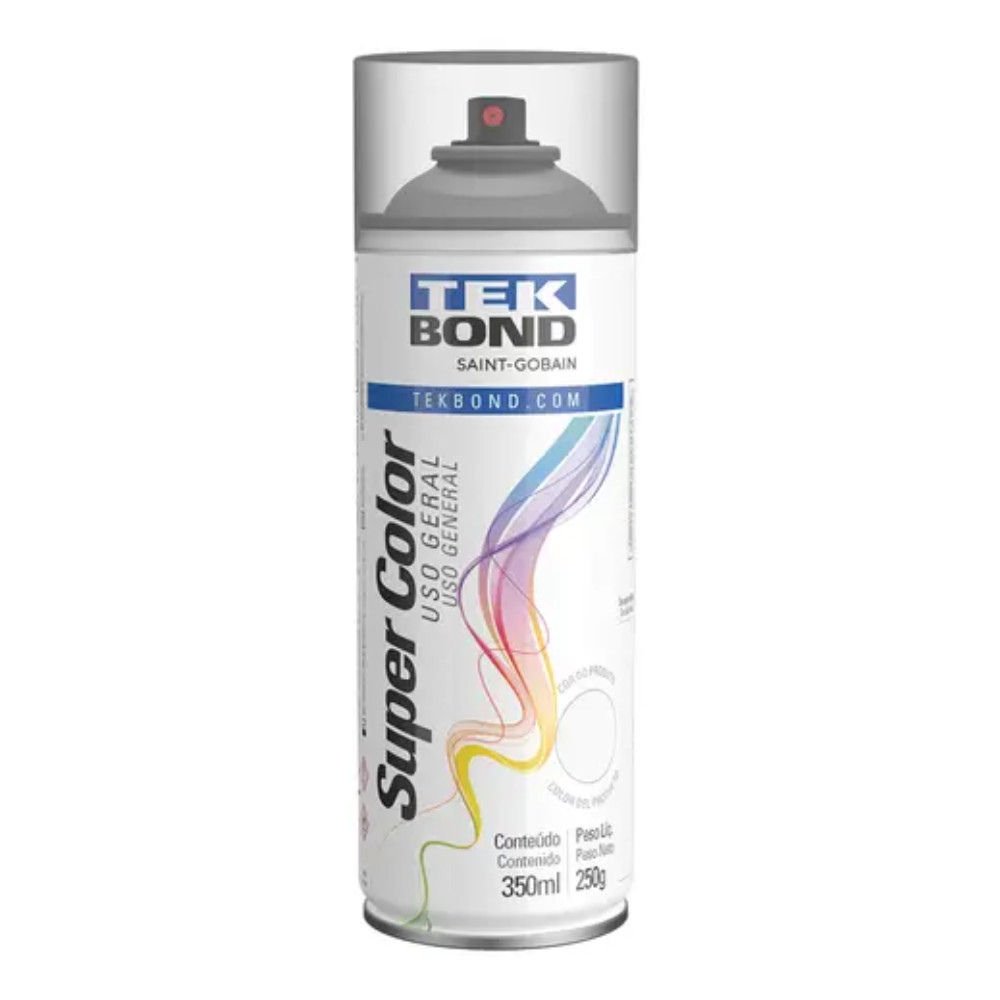 Tinta Spray Verniz Fosco Uso Geral 350ML - Tekbond