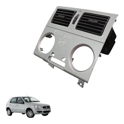 Moldura Painel Difusor Central Fiat Palio 2008 A 2012