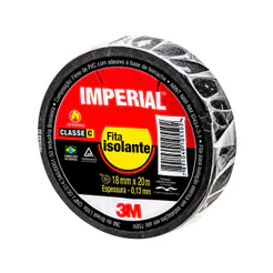 Fita Isolante Preta 18mm x 20m 3M Imperial HB004216360